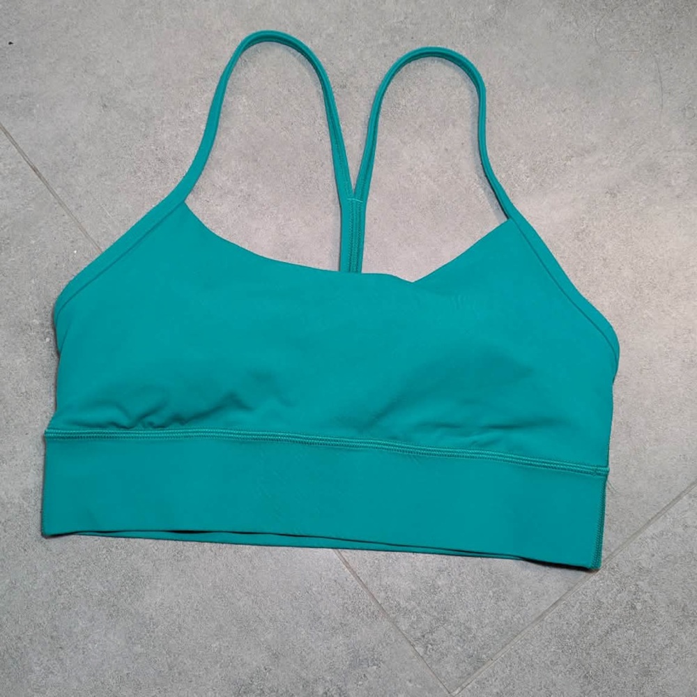 lululemon athletica Green Strappy Sports Bra Tank